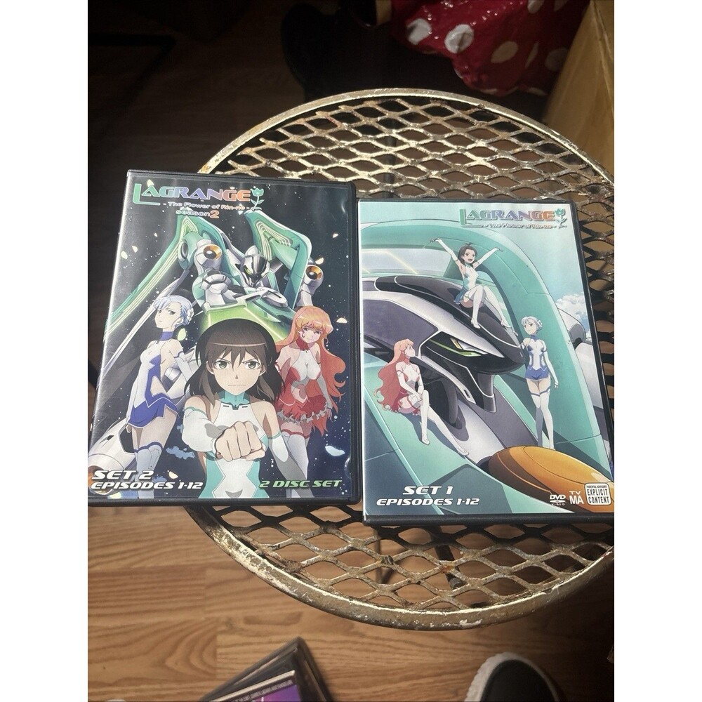 Lagrange: The Flower of Rin-ne - Set 1 & 2 - COMPLETE SET - VGC! RARE ANIME